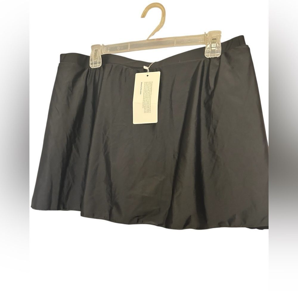 BloomChic Black Swim Skirt